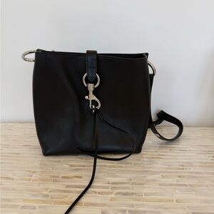 Rebecca Minkoff Megan Leather Crossbody Bag with Silver Hardware